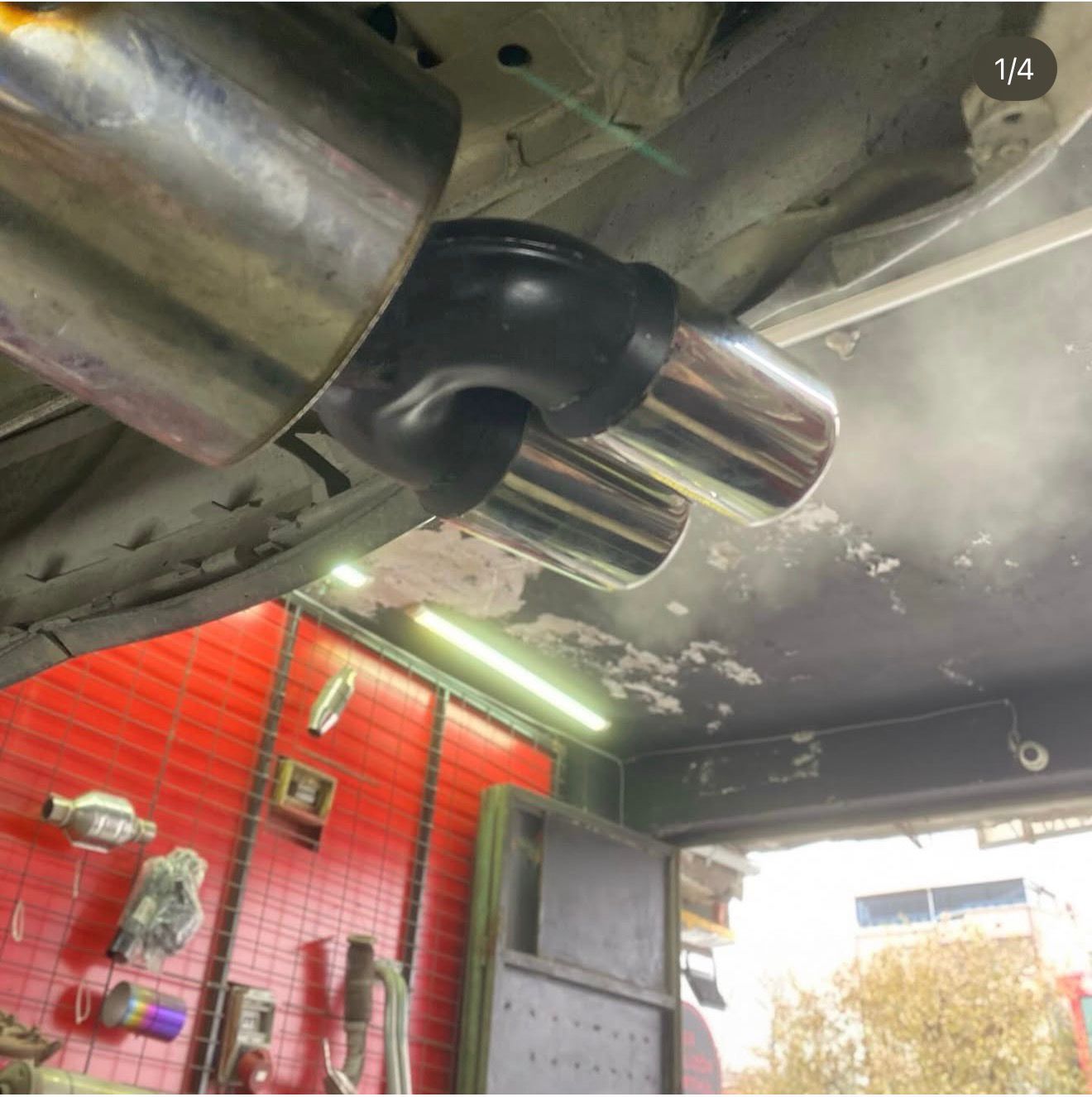 Kumandalı Aktif Çift Çıkış Egzoz